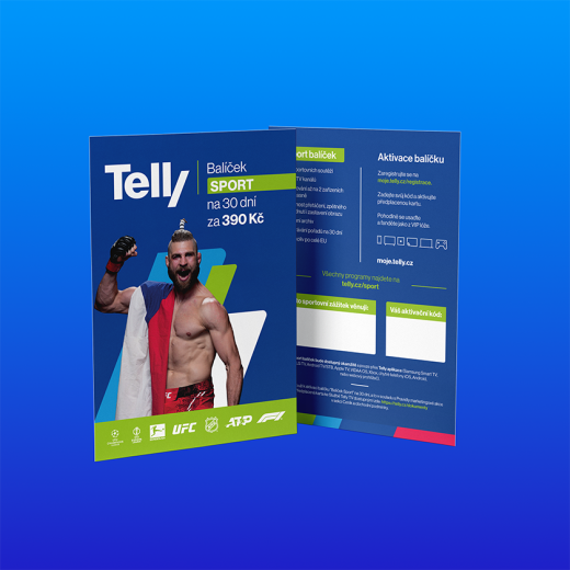 Dárková karta Sport online